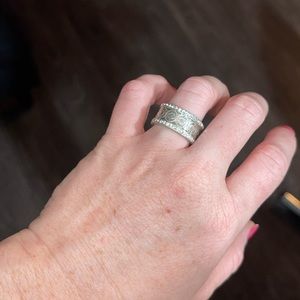 RARE Coach Vintage sterling silver 925 ring